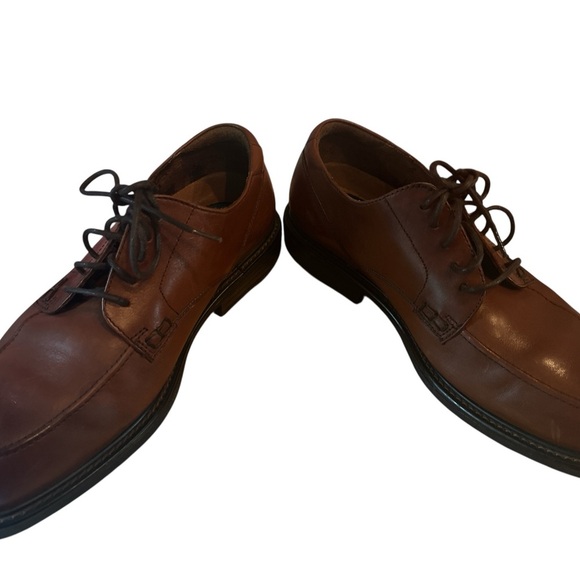 Florsheim Mens Milford 17149-03 Dress Shoes Size 10W Lace Up Oxfords Leather EUC - Picture 2 of 7